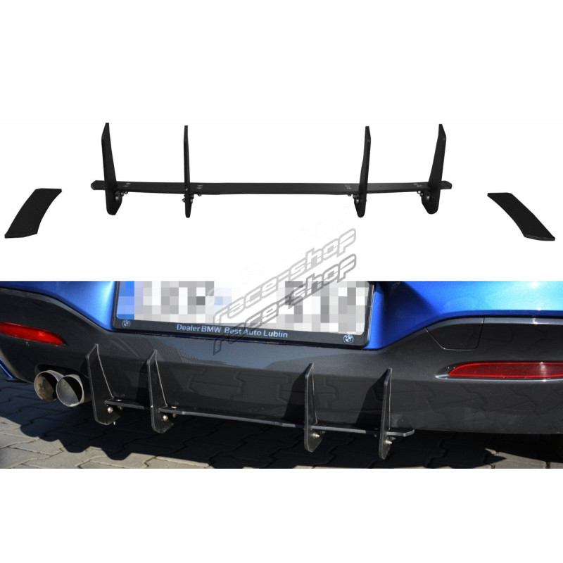 BMW 1 F20/F21 M-POWER FACELIFT - REAR DIFFUSER V.1 | 193,00 € | races ...