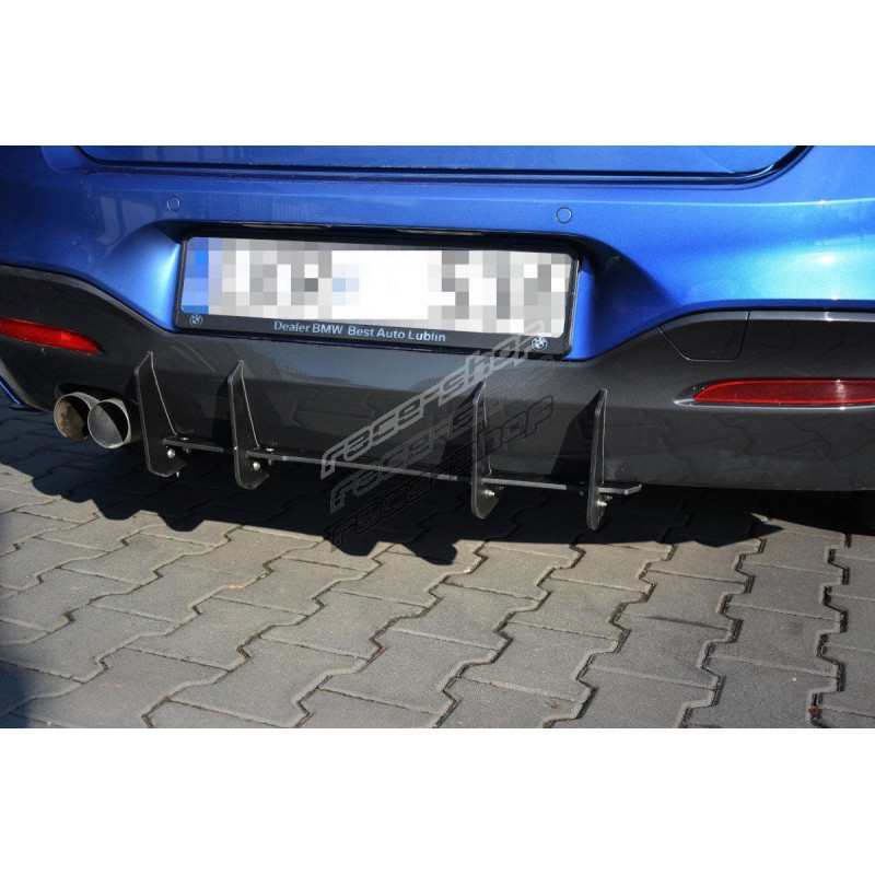 BMW 1 F20/F21 M-POWER FACELIFT - REAR DIFFUSER V.1 | 193,00 € | races ...