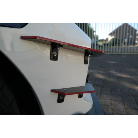 Body kit and visual accessories MAXTON DESIGN canards for HONDA CIVIC X TYPE R | races-shop.com