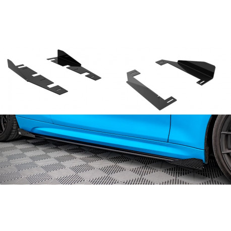 Body kit and visual accessories MAXTON DESIGN side flaps for BMW M2 F87 | races-shop.com