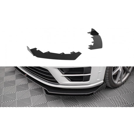 Body kit and visual accessories Front Flaps Volkswagen Golf R Mk7 | races-shop.com