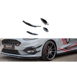 Front Bumper Wings (Canards) Ford Fiesta Mk8 ST / ST-Line