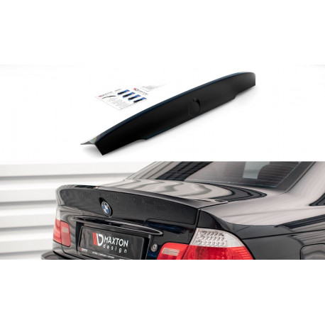 Body kit and visual accessories REAR SPOILER / LID EXTENSION BMW 3 E46 COUPE (M3 CSL LOOK) (FOR PAINTING) | races-shop.com