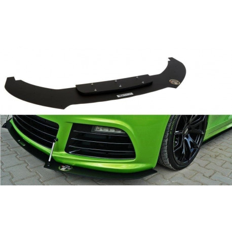 Body kit and visual accessories FRONT RACING SPLITTER VW SCIROCCO R | races-shop.com