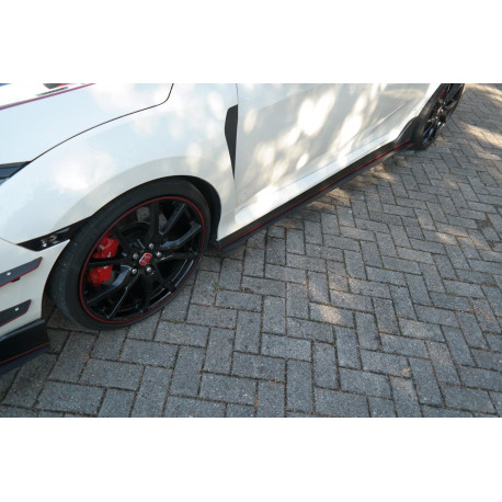 Body kit and visual accessories RACING SIDE SKIRTS DIFFUSERS HONDA CIVIC X TYPE R | races-shop.com
