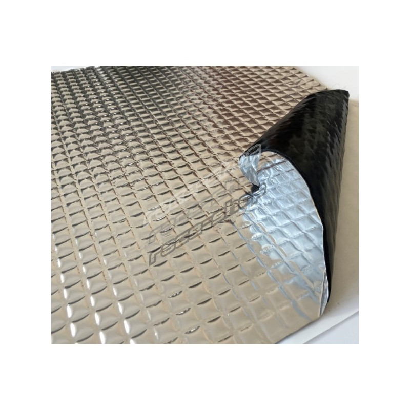 Sound insulating material Xdamp Alubutyl sheet 50 x 70 x 0,2cm -  self-adhesive