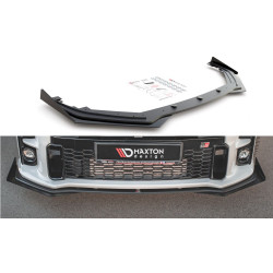 MAXTON DESIGN Racing Durability front splitter + Flaps for Toyota GR Yaris Mk4