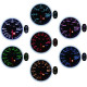 Gauges DEPO PK series 52mm, 7 color Programmable DEPO racing gauge Water temp, 7 color | races-shop.com
