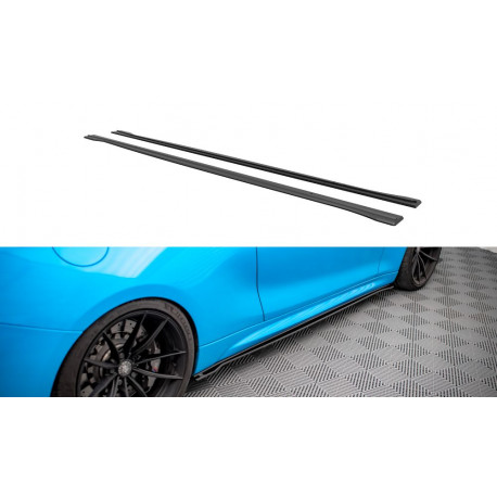 Body kit and visual accessories Street Pro Side Skirts Diffusers BMW M2 F87 | races-shop.com