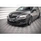 Body kit and visual accessories Street Pro Front Splitter V.1 + Flaps Mazda 3 MPS Mk1 | races-shop.com