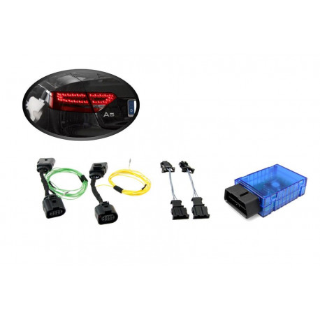 OBD addon/retrofit kit Cable set + coding dongle LED taillights for Audi A5, S5 | races-shop.com
