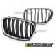 Body kit and visual accessories GRILLE CHROME BLACK DOUBLE BAR for BMW F01 09-15 | races-shop.com