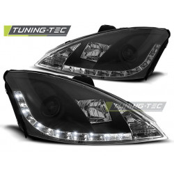 HEADLIGHTS FORD FOCUS 11.01-10.04 DAYLIGHT BLACK