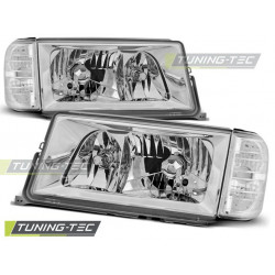 HEADLIGHTS CHROME for MERCEDES W201/190 12.82-05.93