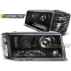 Lighting HEADLIGHTS BLACK for MERCEDES W201/190 12.82-05.93 | races-shop.com