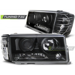 HEADLIGHTS BLACK for MERCEDES W201/190 12.82-05.93