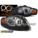 Lighting HEADLIGHTS ANGEL EYES BLACK for AUDI A4 B7 11.04-03.08 | races-shop.com