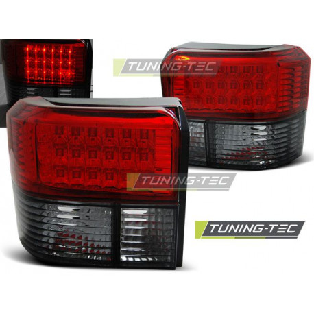 Lighting LED TAIL LIGHTS RED SMOKE for VW T4 90-03.03 | races-shop.com