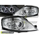 Lighting HEADLIGHTS CITROEN C3 03.02-09 ANGEL EYES CHROME | races-shop.com