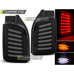 LED TAIL LIGHTS SMOKE BLACK for VW T5 04.03-09 / 10-15 TRANSPORTER