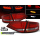 Lighting LED TAIL LIGHTS RED WHITE for AUDI A4 B8 08-11 SEDAN | races-shop.com