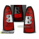 Lighting LED TAIL IGHTS OPEL ASTRA G 09.97-02.04 KOMBI RED WHITE LED | races-shop.com