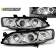 Lighting HEADLIGHTS OPEL VECTRA B 99-03.02 ANGEL EYES CHROME | races-shop.com