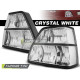 Lighting TAIL LIGHTS CRISTAL WHITE for VW GOLF 2 08.83-08.91 | races-shop.com