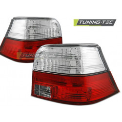 TAIL LIGHTS RED WHITE for VW GOLF 4 09.97-09.03