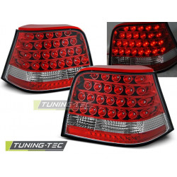 LED TAIL LIGHTS RED WHITE for VW GOLF 4 09.97-09.03