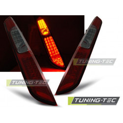 LED TAIL IGHTS FORD FOCUS MK2 09.04-08 HB RED SMOKE LED