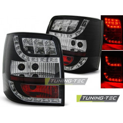 LED TAIL LIGHTS BLACK for VW PASSAT 3BG 00-04 VARIANT