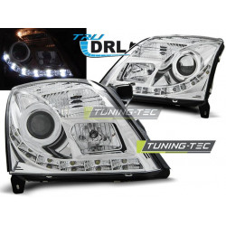 HEADLIGHTS OPEL VECTRA C 04.02-08.05 TRU DRL CHROME