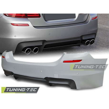 Body kit and visual accessories REAR BUMPER SPORT STYLE PDC for BMW F10 10- 16 | races-shop.com