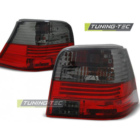 Lighting TAIL LIGHTS RED SMOKE for VW GOLF 4 09.97-09.03 | races-shop.com