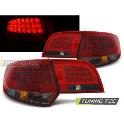 LED TAIL LIGHTS RED SMOKE for AUDI A3 8P 04-08 SPORTBACK