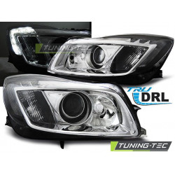 HEADLIGHTS OPEL INSIGNIA 08-12 CHROME TRU DRL
