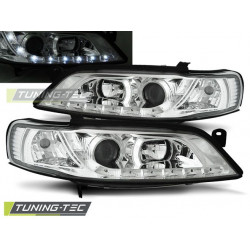 HEADLIGHTS OPEL VECTRA B 01.99-03.02 DAYLIGHT CHROME