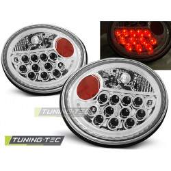 LED TAIL LIGHTS CHROME for VW NEW BEETLE 10.98-05