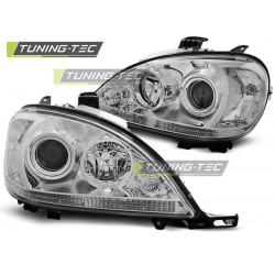 HEADLIGHTS CHROME for MERCEDES W163 ML M-KLASA 03.98-08.01