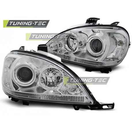 Lighting HEADLIGHTS CHROME for MERCEDES W163 ML M-KLASA 03.98-08.01 | races-shop.com