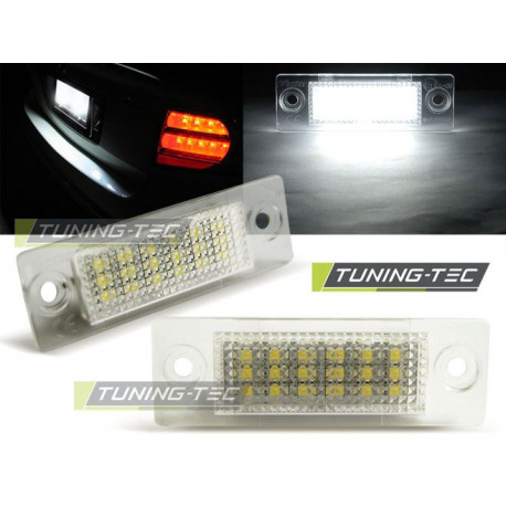 Lighting LICENSE LED LIGHTS for VW TOURAN/JETTA/CADDY/PASSAT/TRANSPORTER/SKODA SUPERB with CANBUS | races-shop.com