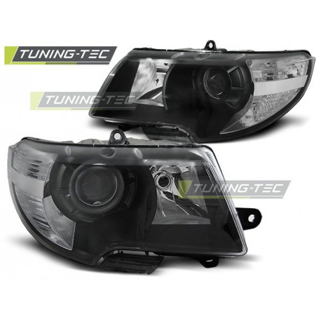 Lighting HEADLIGHTS BLACK for SKODA SUPERB 08-12 | races-shop.com