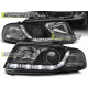Lighting HEADLIGHTS DAYLIGHT BLACK for AUDI A4 11.94-12.98 | races-shop.com