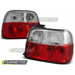 TAIL LIGHTS RED WHITE for BMW E36 12.90-08.99 COMPACT