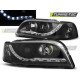 Lighting HEADLIGHTS VOLVO S40/V40 02.96-04.00 DAYLIGHT BLACK | races-shop.com