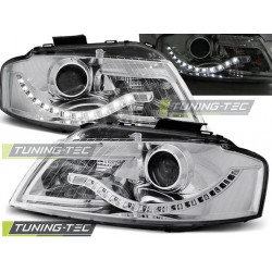 HEADLIGHTS DAYLIGHT CHROME for AUDI A3 8P 05.03-03.08