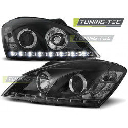 HEADLIGHTS KIA CEED 09.06-08.09 DAYLIGHT BLACK