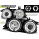 Lighting HEADLIGHTS ANGEL EYES CHROME for BMW E32/E3 | races-shop.com