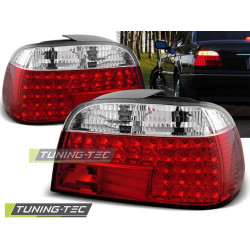 LED TAIL LIGHTS RED WHITE for BMW E38 06.94-07.01